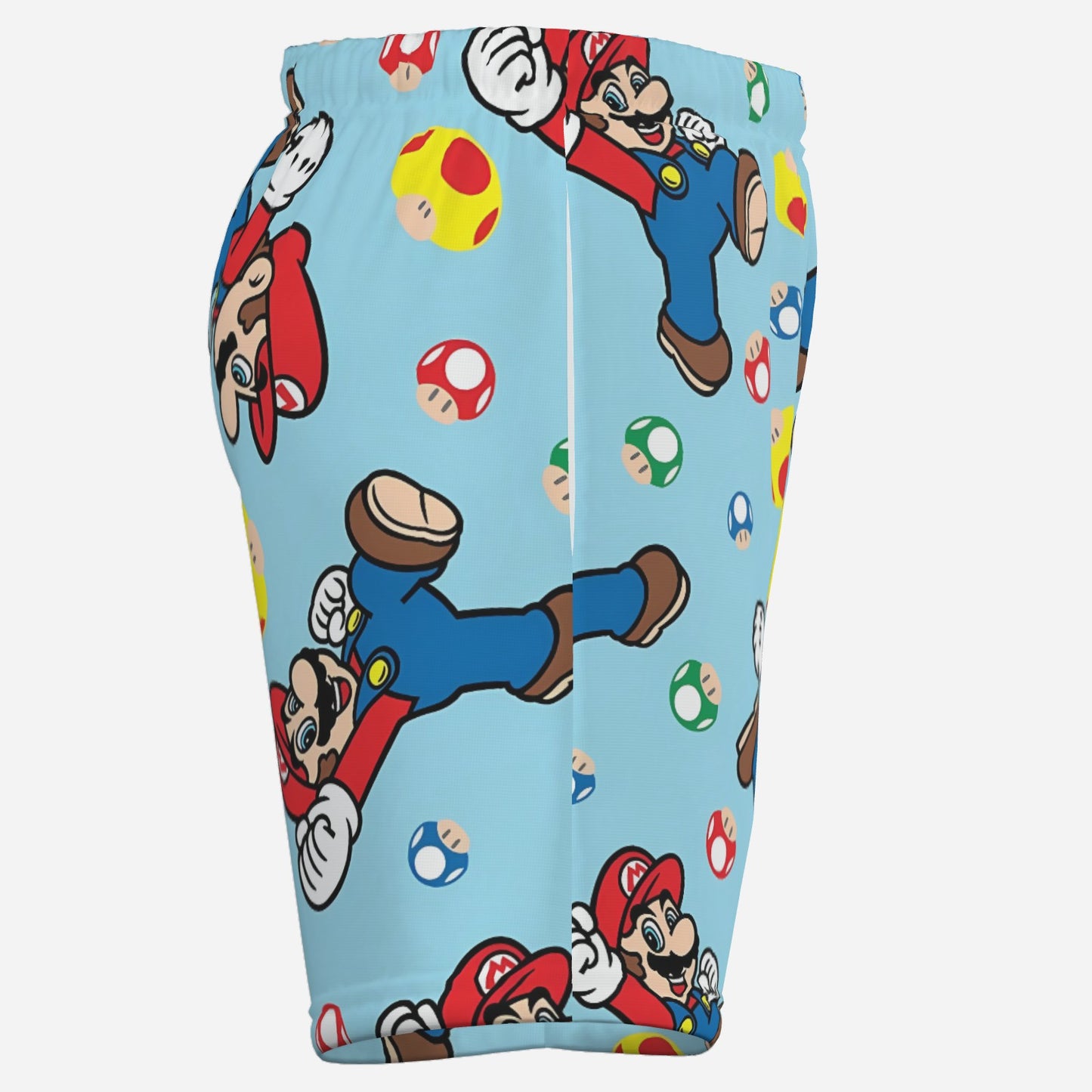 Mario Boy's Elastic Waist Short Pants-Elastic Cloth 120 GSM