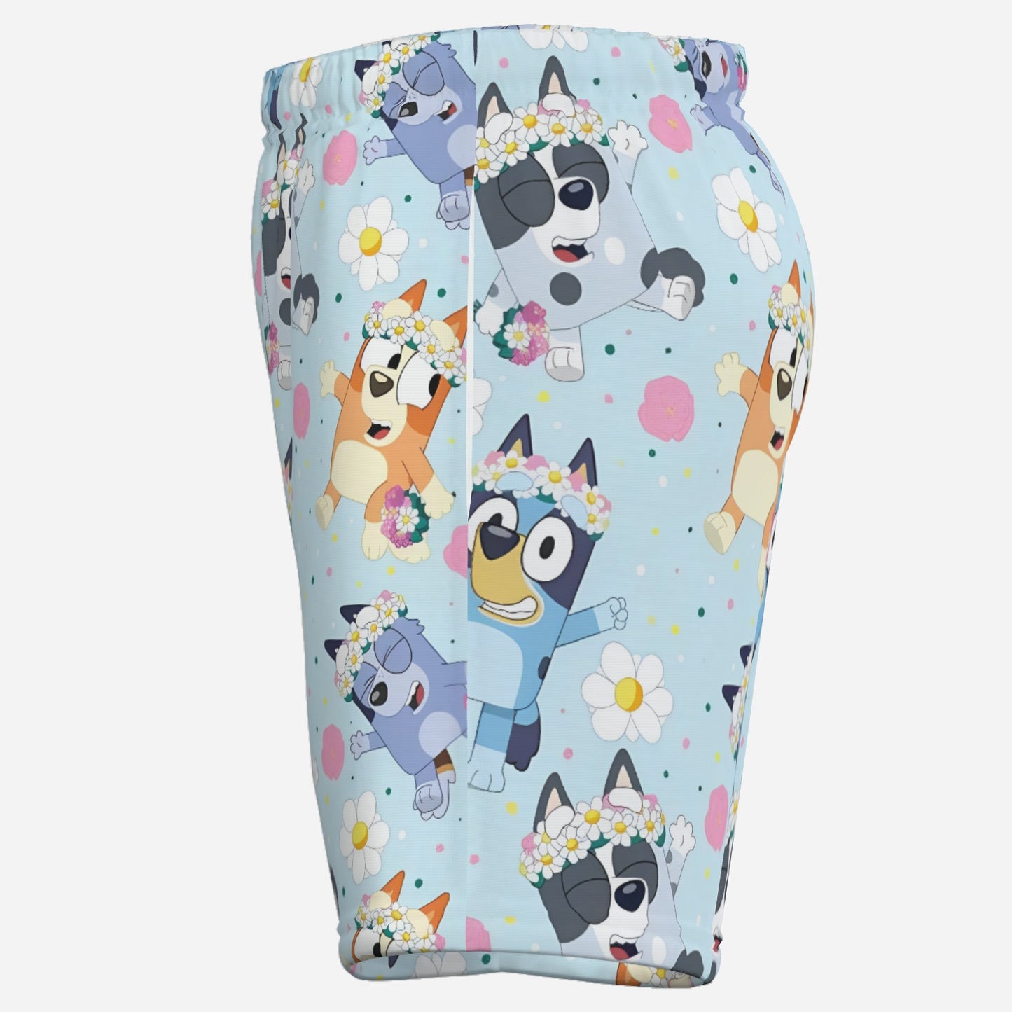 Bluey Boy's Elastic Waist Short Pants-Elastic Cloth 120 GSM