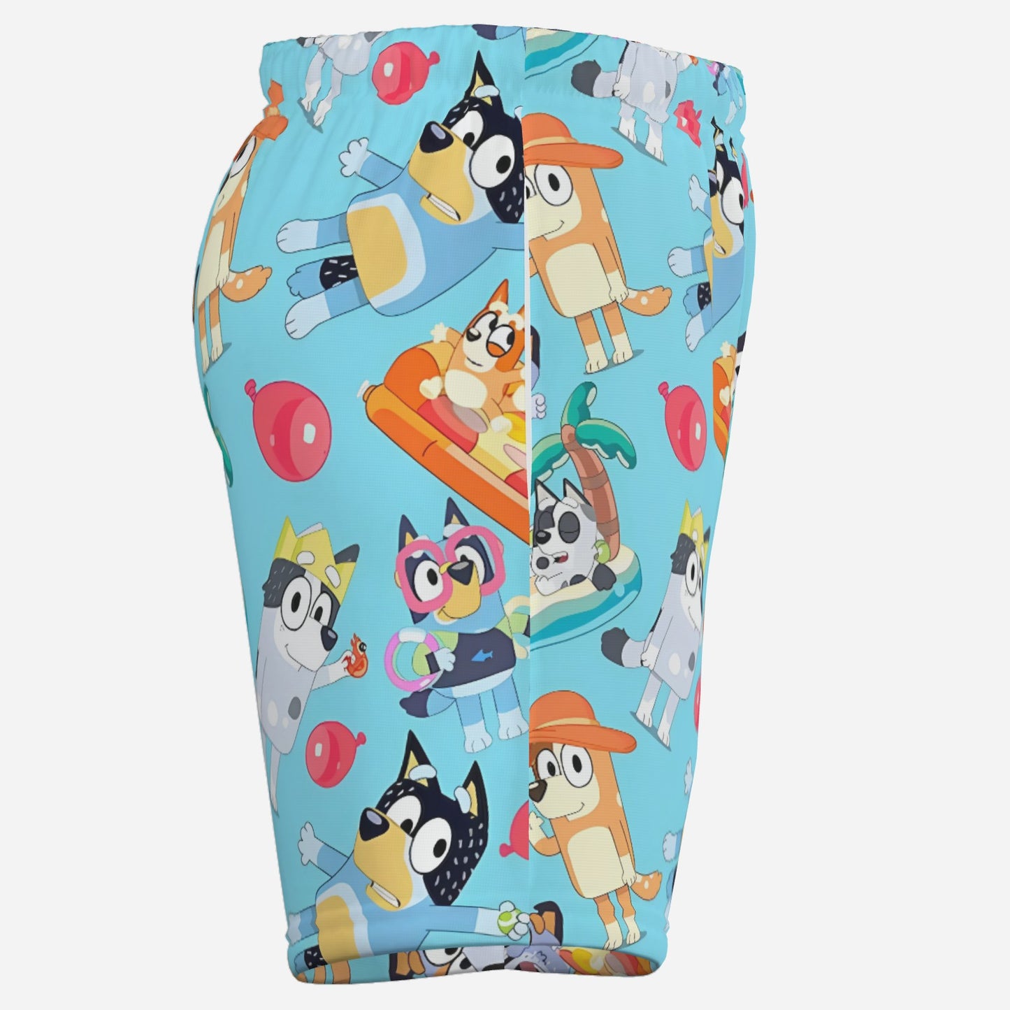 Bluey Boy's Elastic Waist Short Pants-Elastic Cloth 120 GSM