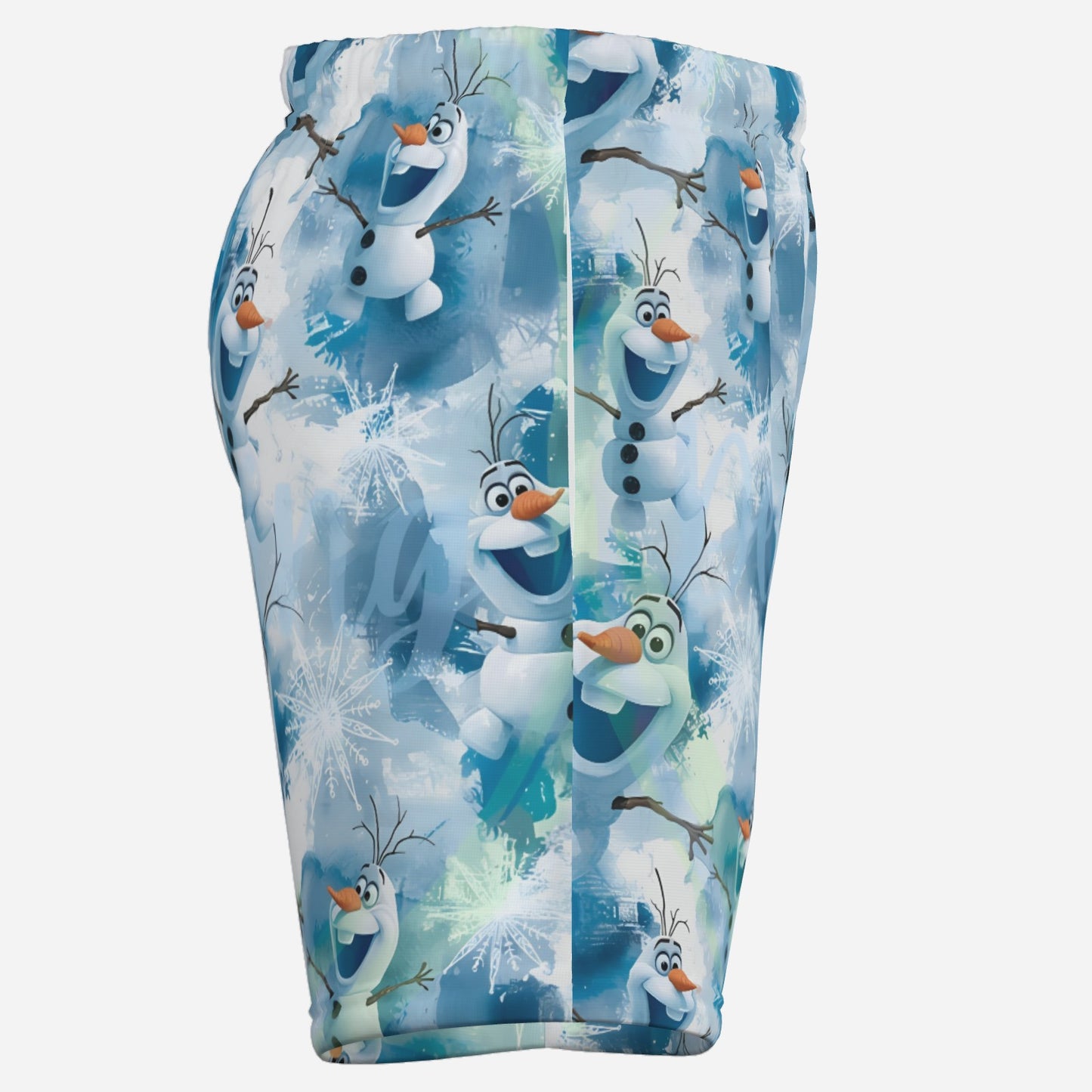 Olaf Boy's Elastic Waist Short Pants-Elastic Cloth 120 GSM