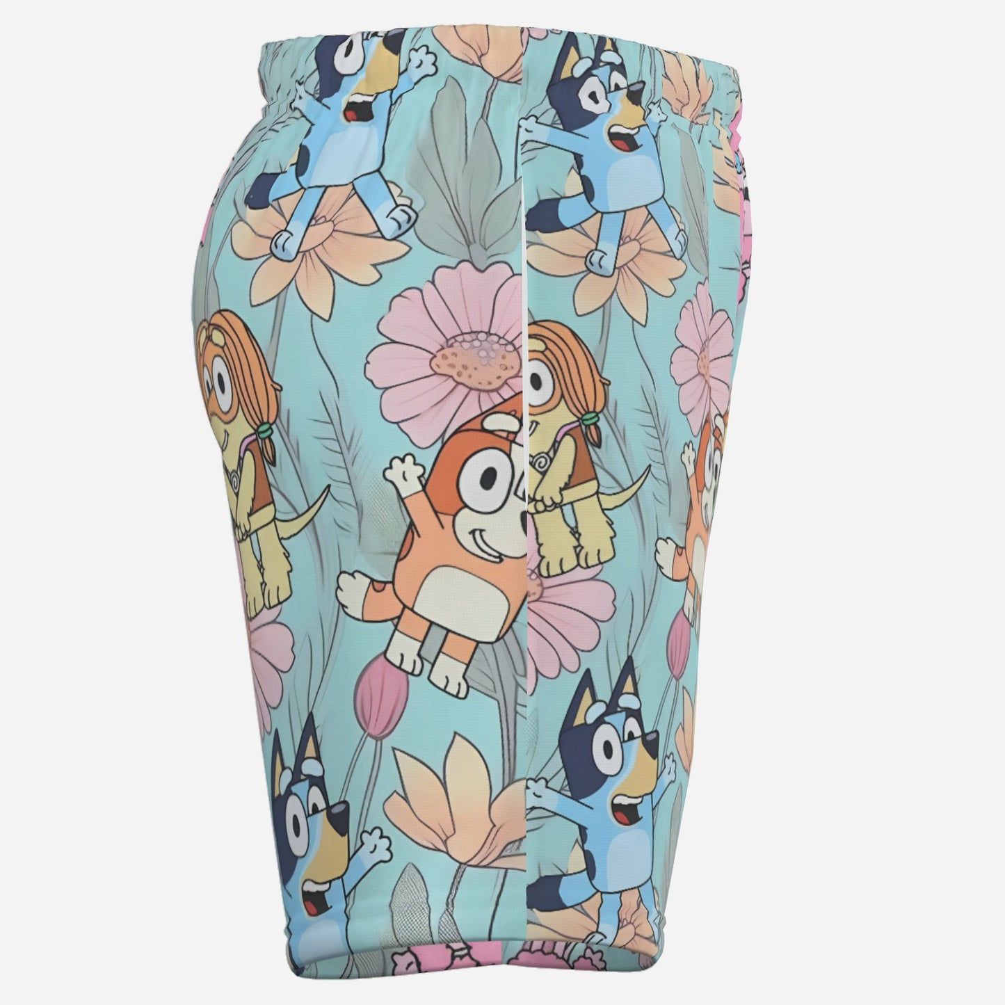 Bluey Boy's Elastic Waist Short Pants-Elastic Cloth 120 GSM