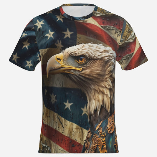USA Men's T-Shirt O Neck