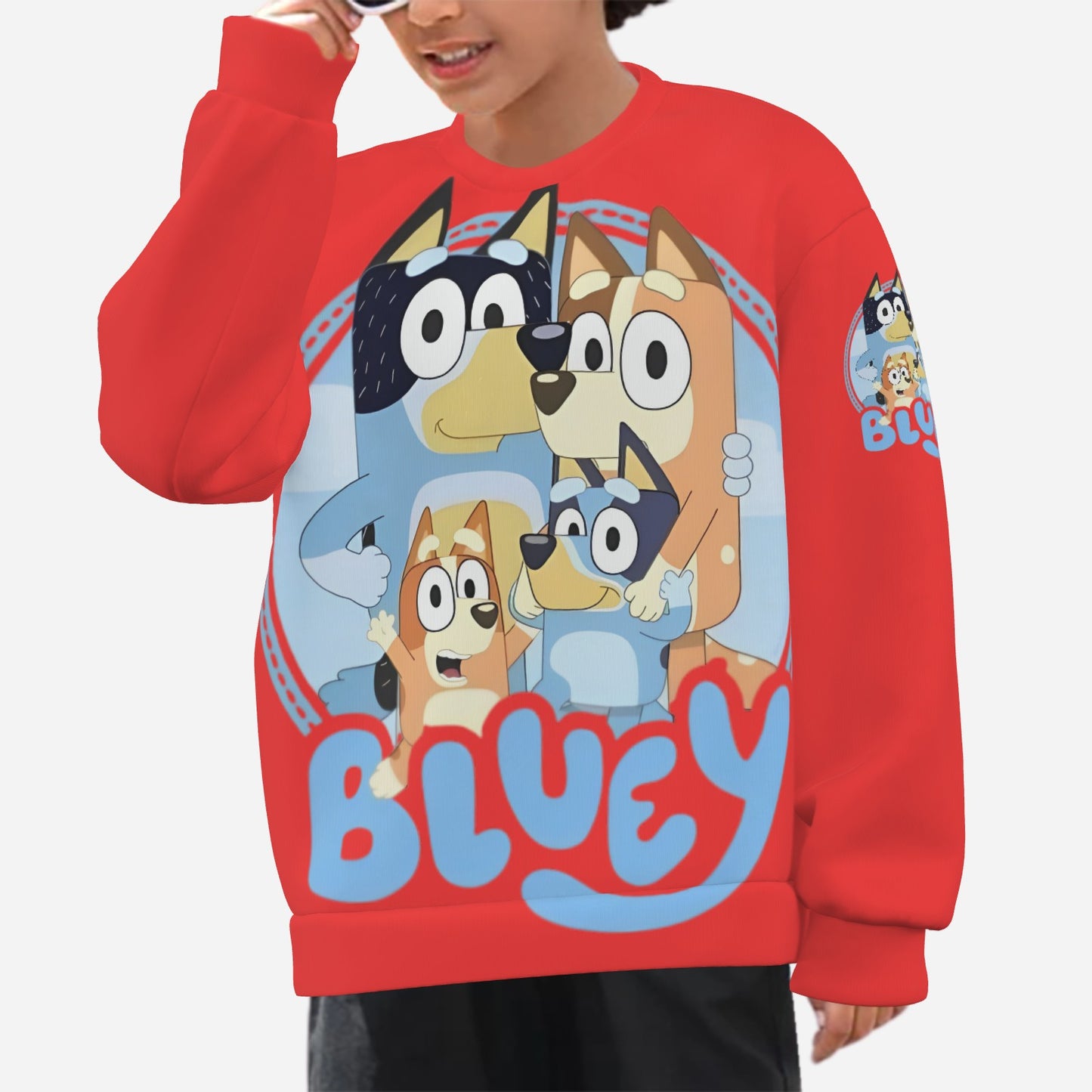Bluey Casual- Sweatshirt-Air Layer
