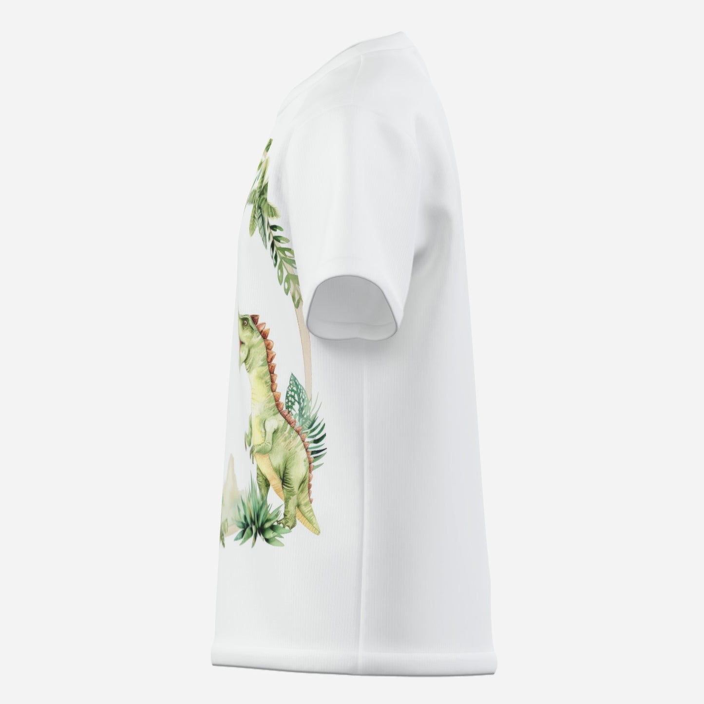 Lustiges Kinder Dino T-Shirt aus Baumwolle Imitat