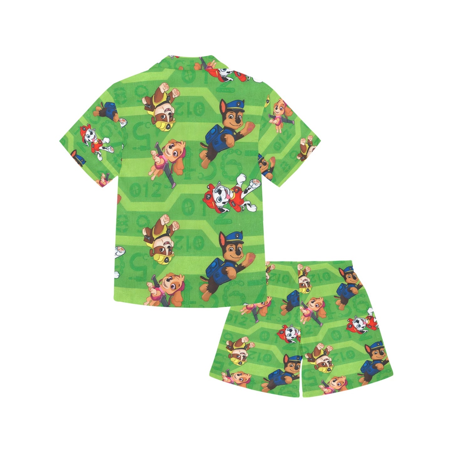 Paw Patrol  V-Neck Short Pyjama Set