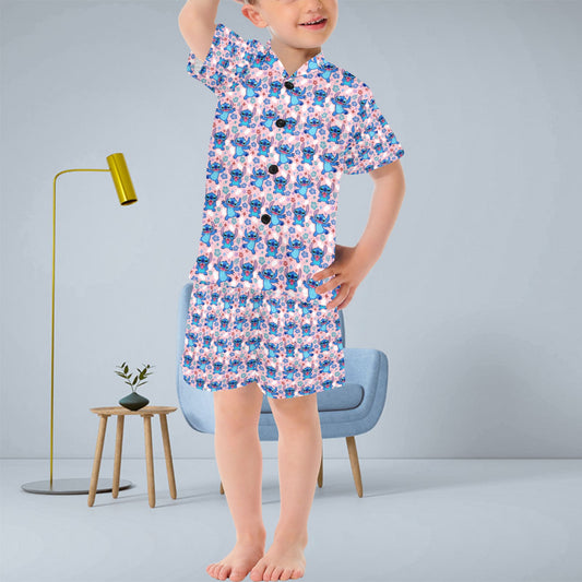 Lilo & Stitch V-Neck Short Pyjama Set
