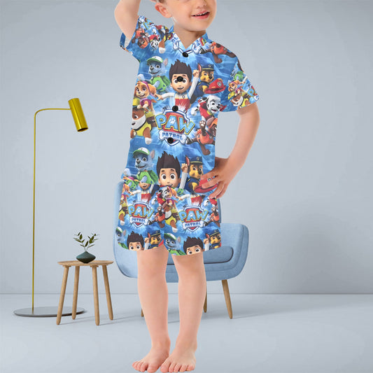 Paw Patrol V-Neck Short Pyjama Set
