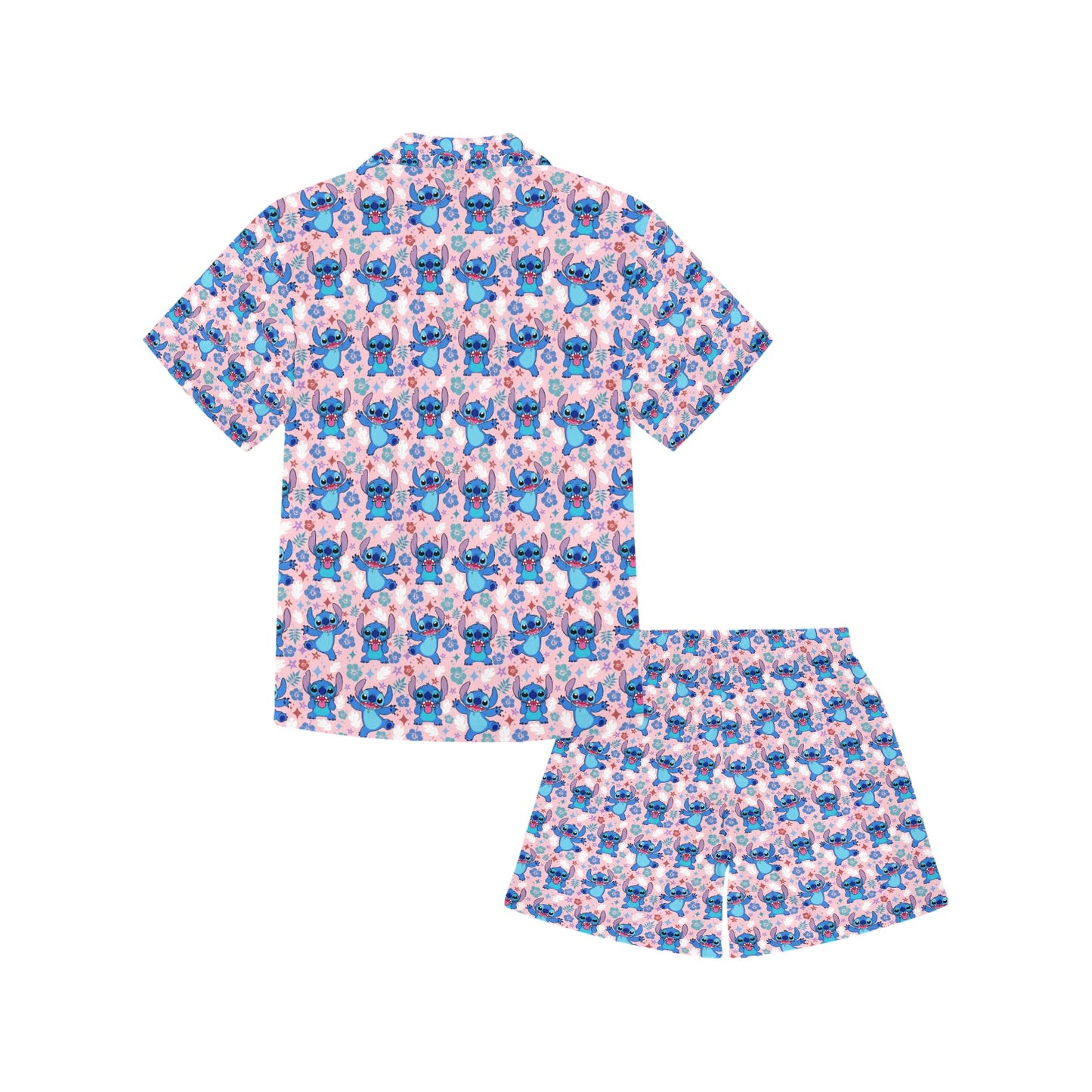 Lilo & Stitch V-Neck Short Pyjama Set