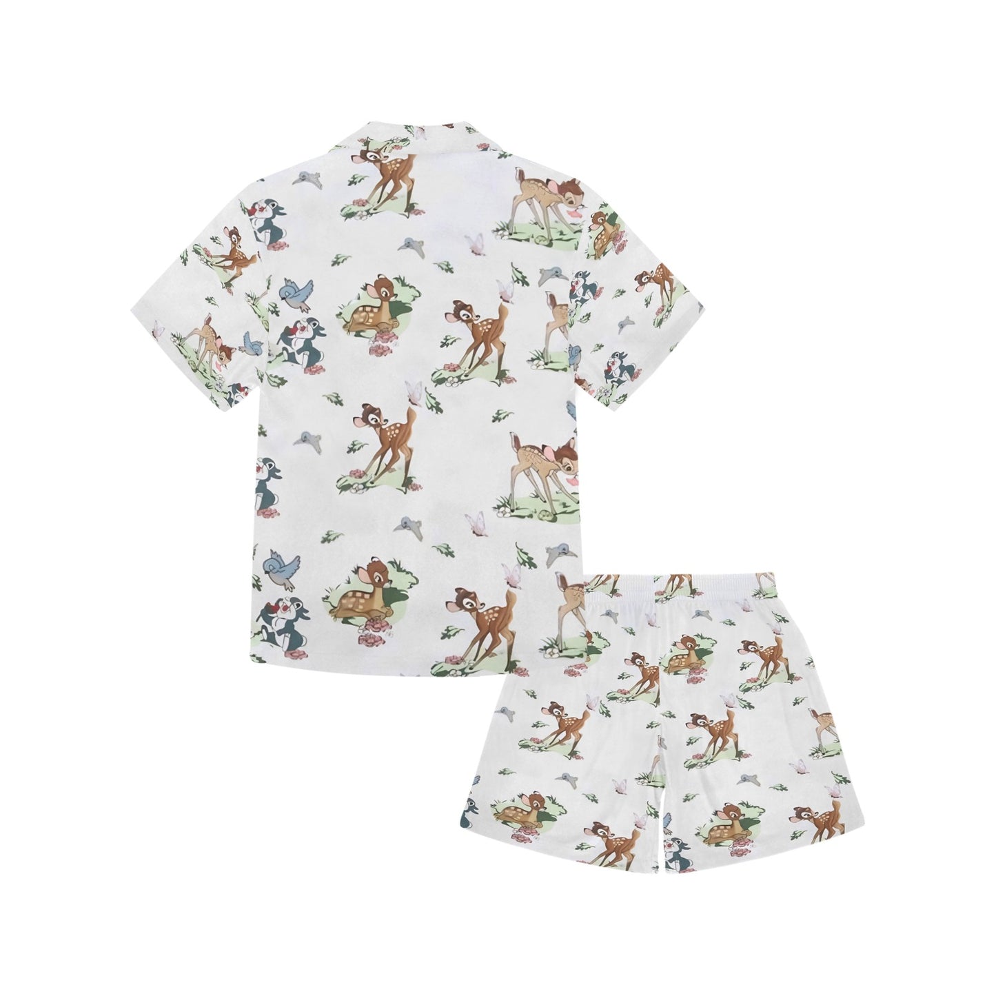 Bambi V-Neck Short Pyjama Set