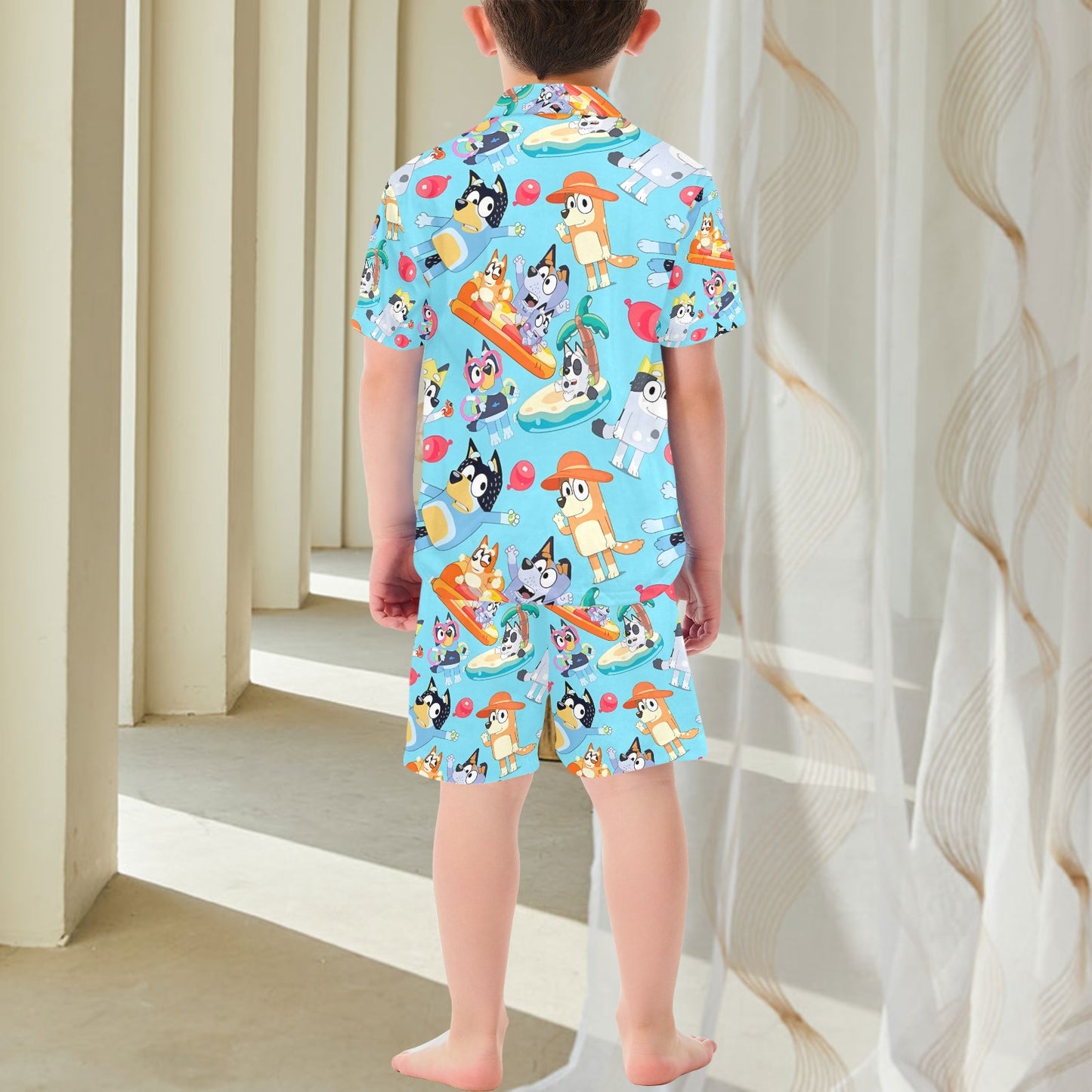 Bluey V-Neck Short Pyjama Set
