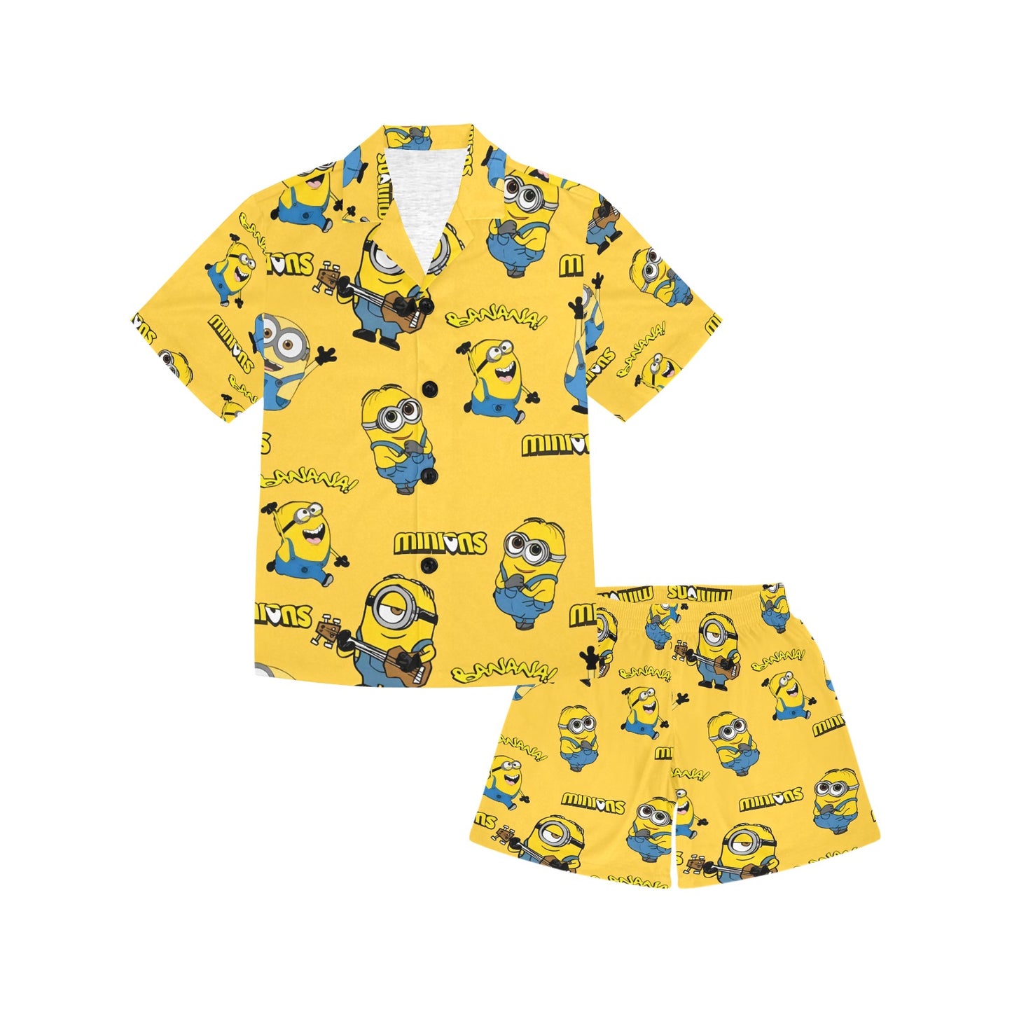 Minons V-Neck Short Pyjama Set