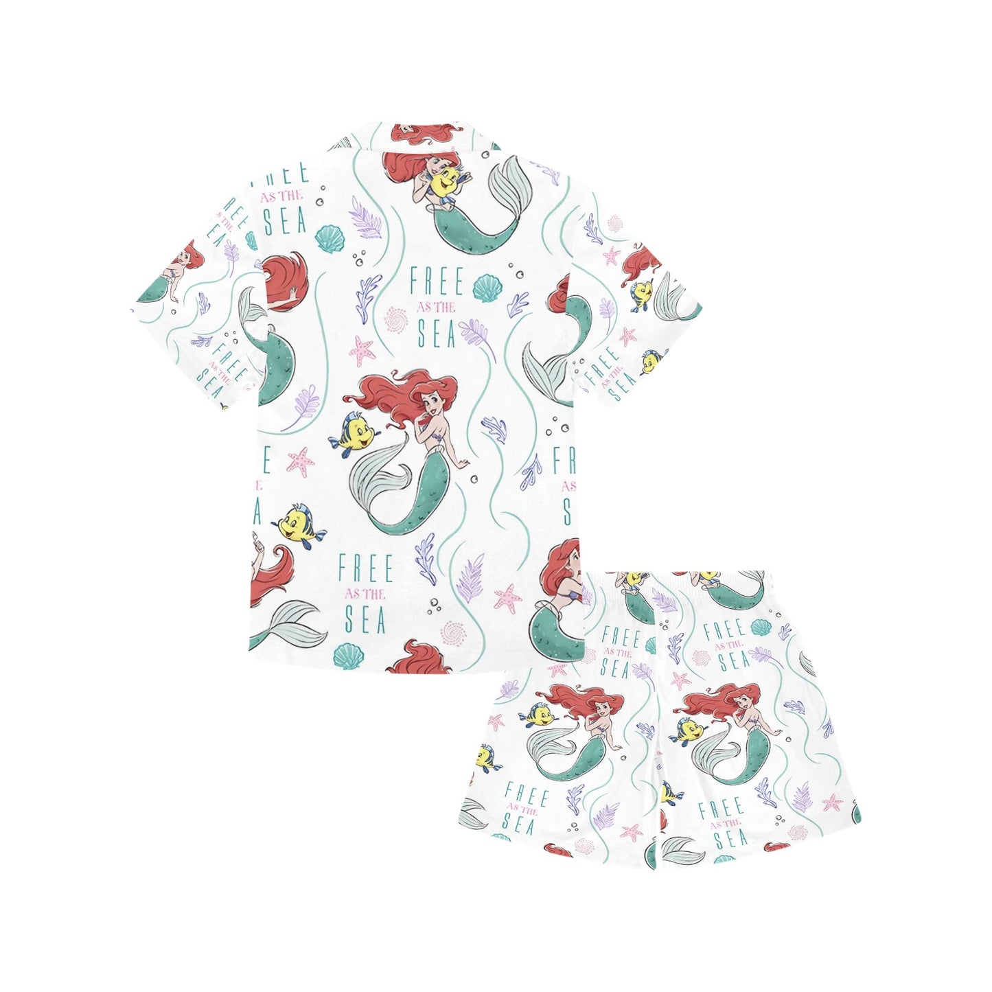 Ariel  V-Neck Short Pyjama Set