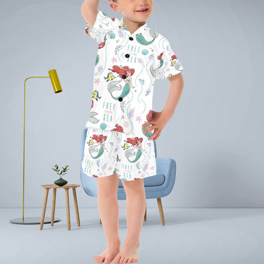 Ariel  V-Neck Short Pyjama Set