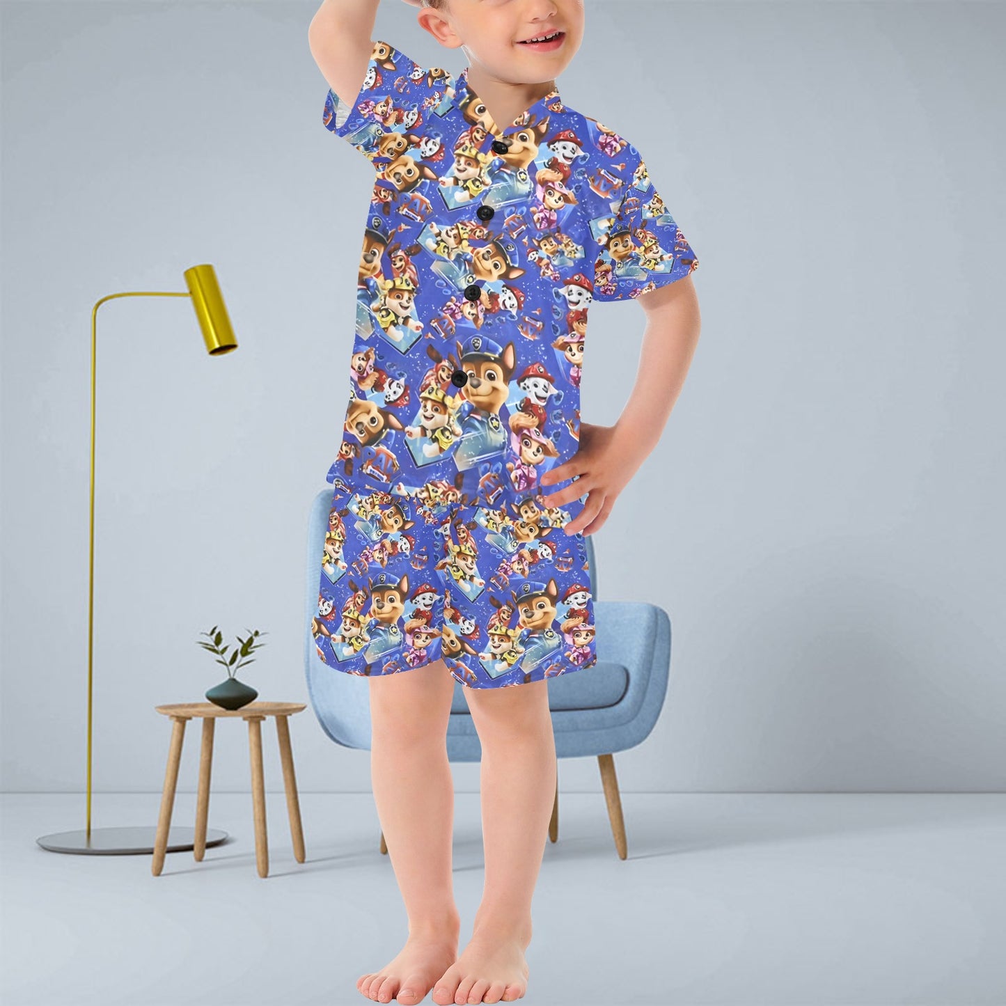 Paw Patrol V-Neck Short Pyjama Set
