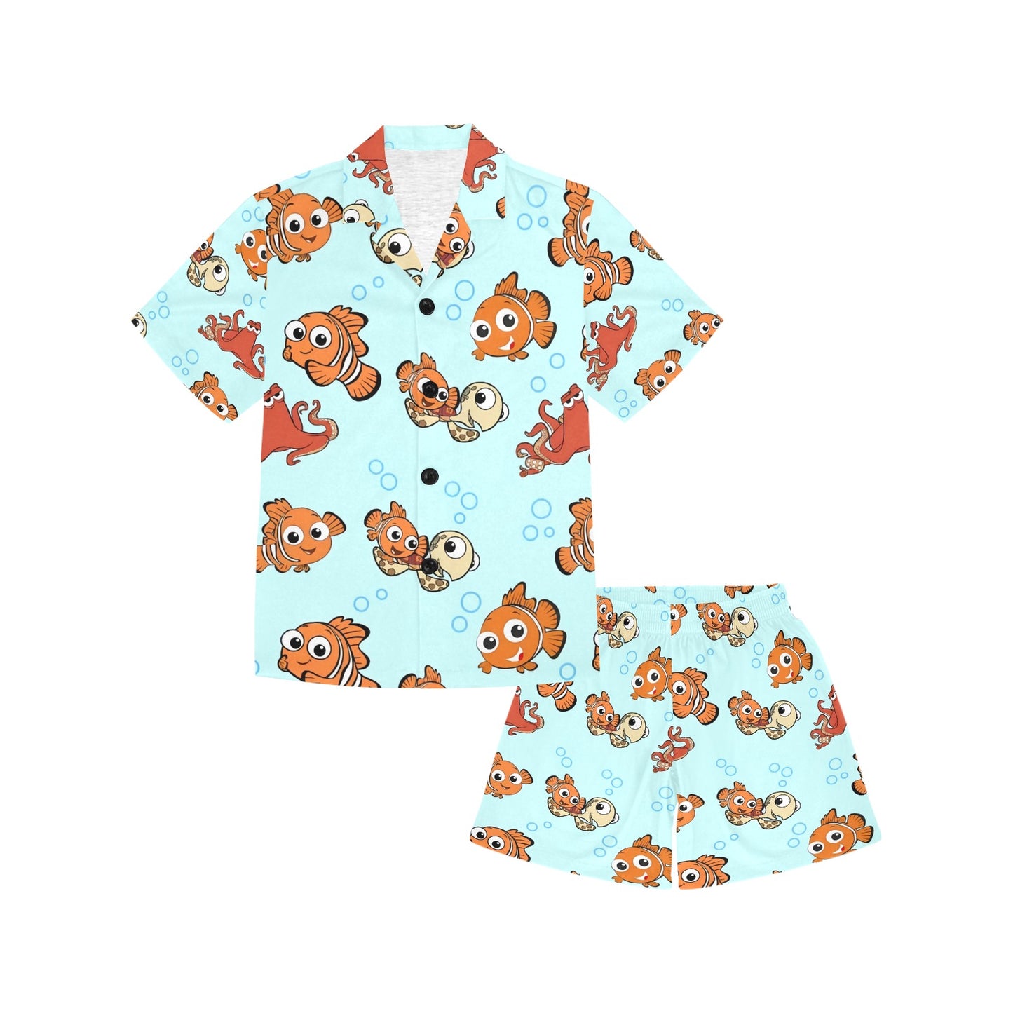 Nemo  V-Neck Short Pyjama Set