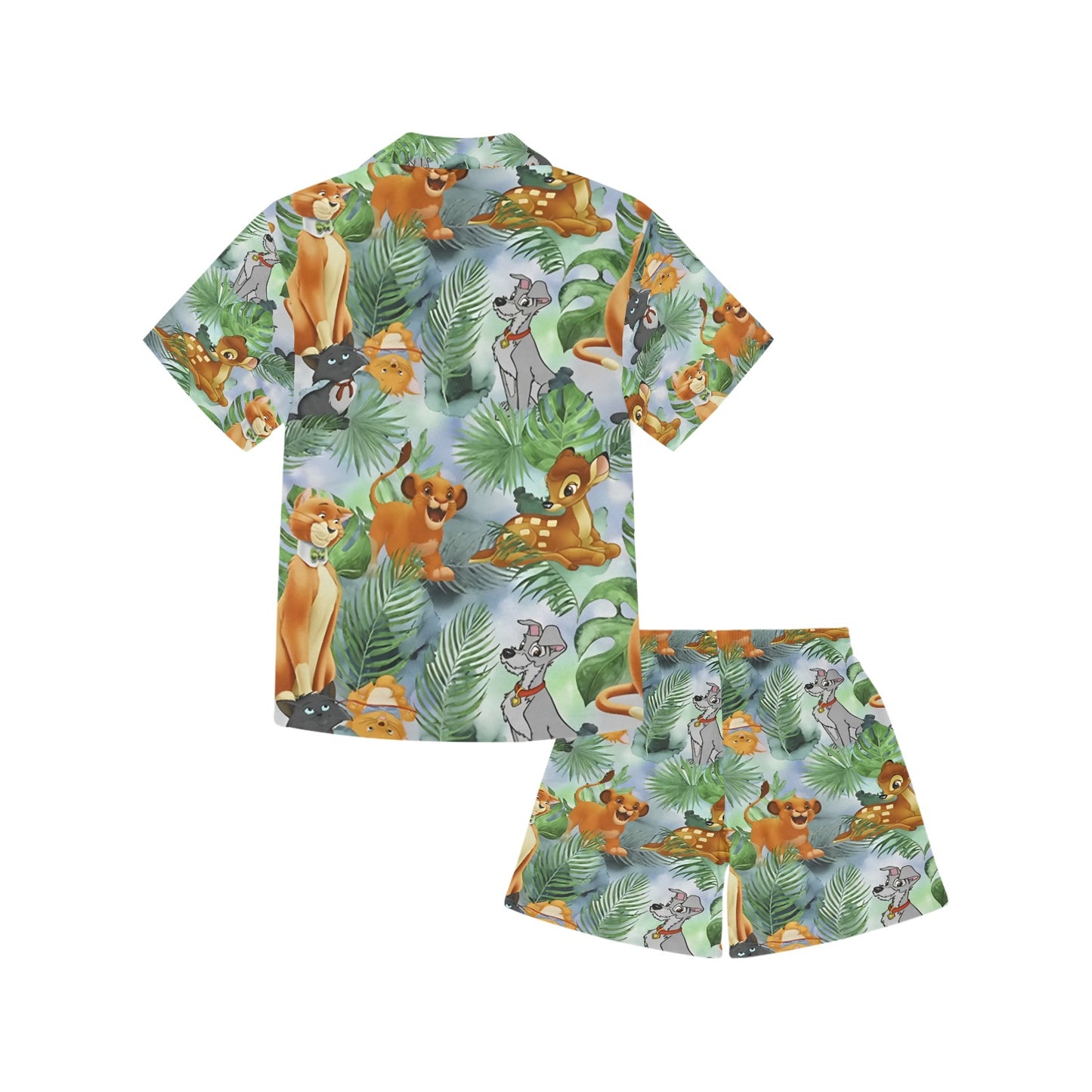 Disney V-Neck Short Pyjama Set