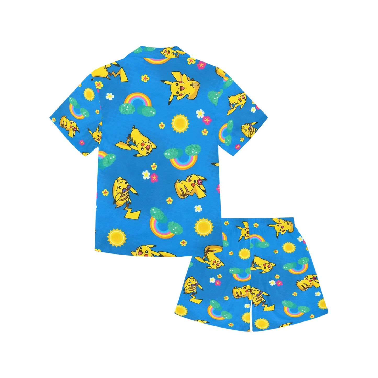 Pikatchu V-Neck Short Pyjama Set