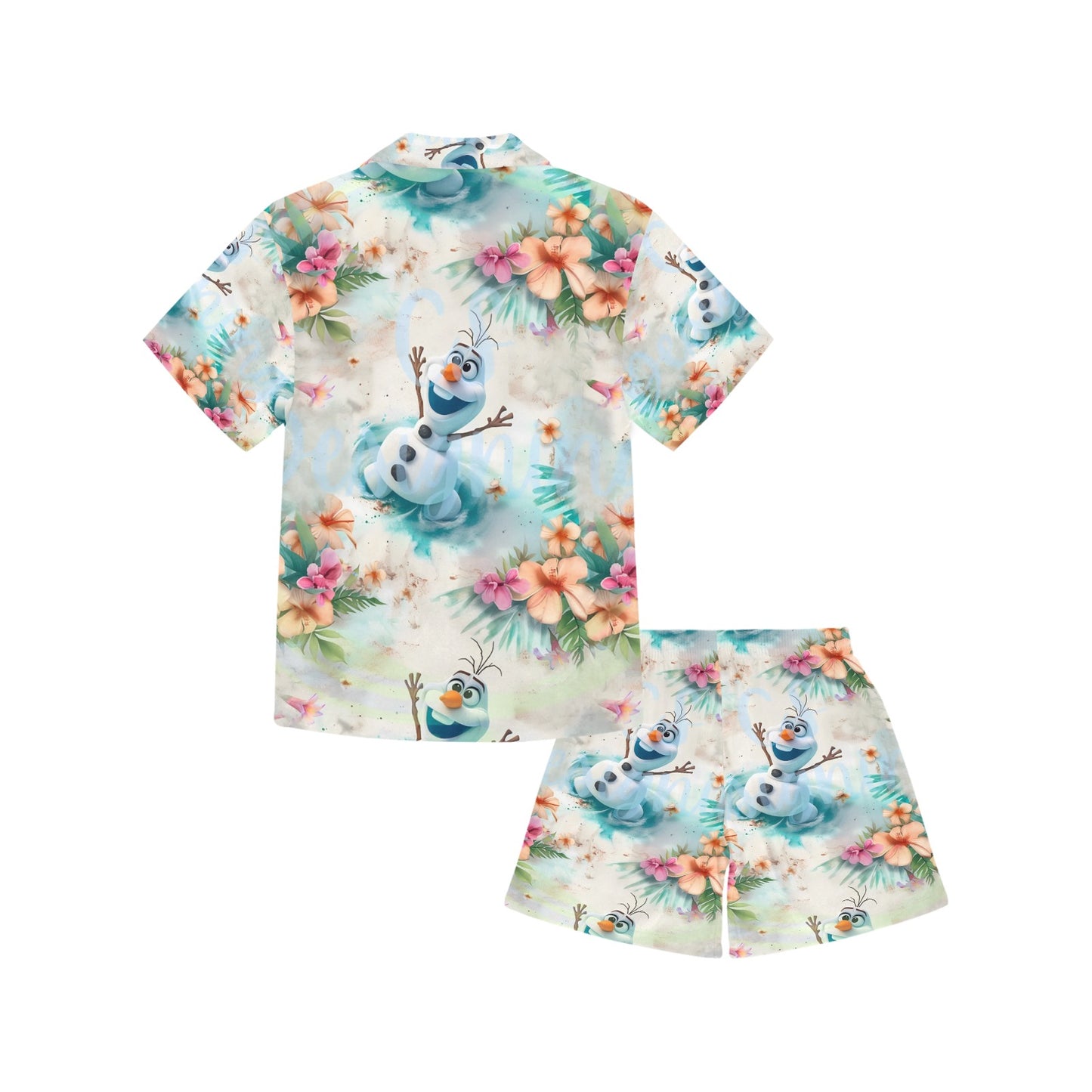 Olaf V-Neck Short Pyjama Set