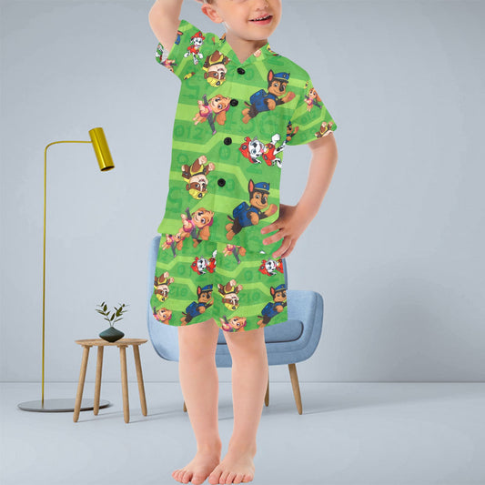 Paw Patrol  V-Neck Short Pyjama Set
