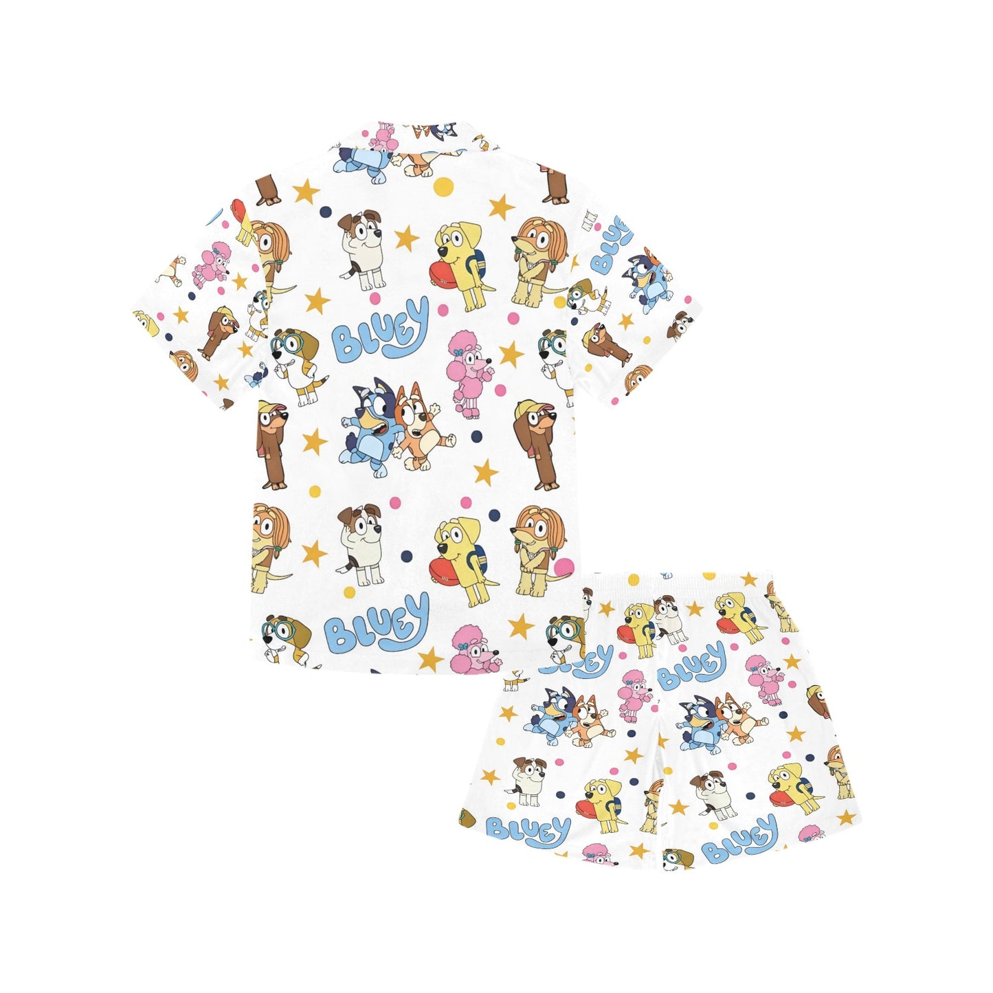 "Bluey" V-Neck Short Pyjama Set