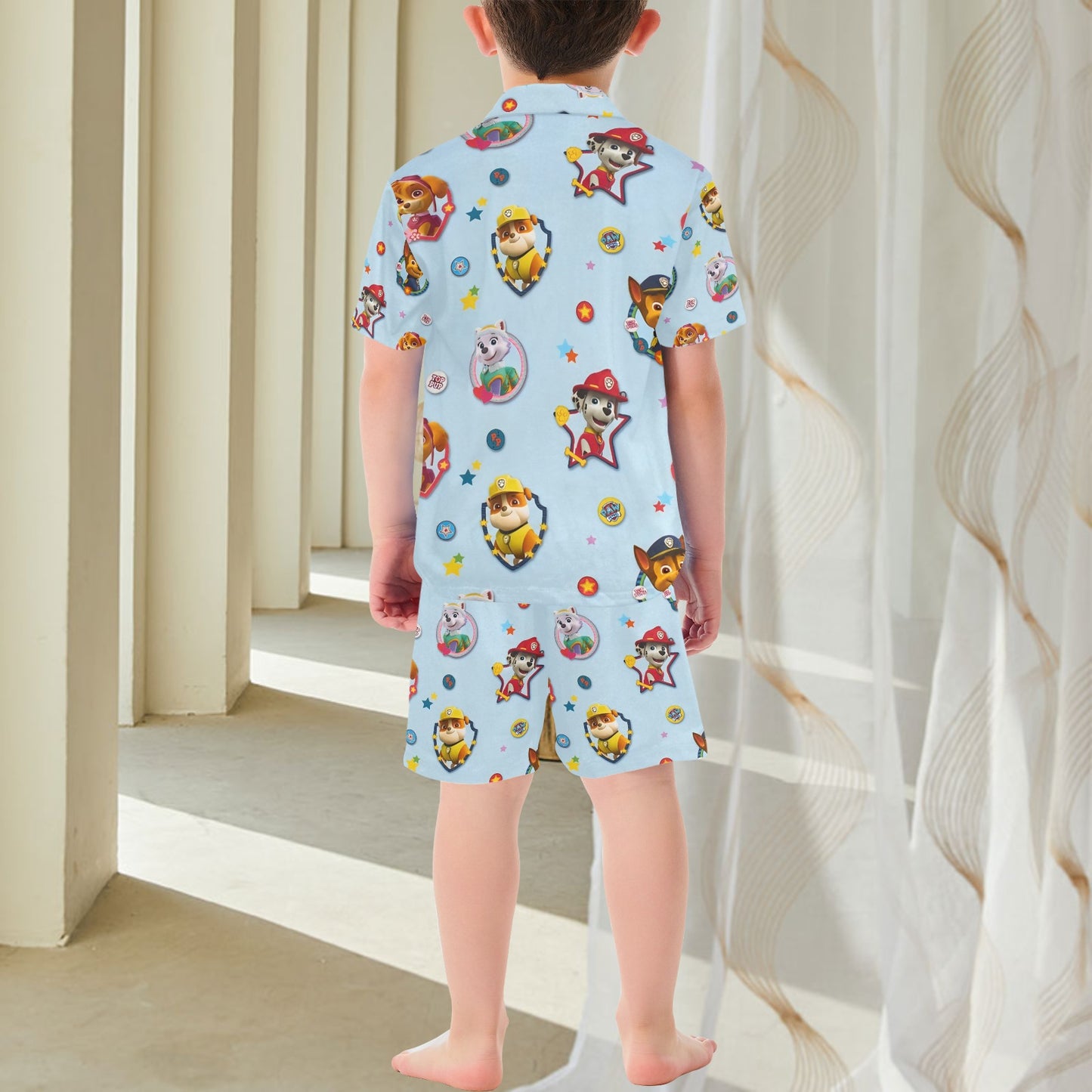 "Paw Patrol"V-Neck Short Pyjama Set
