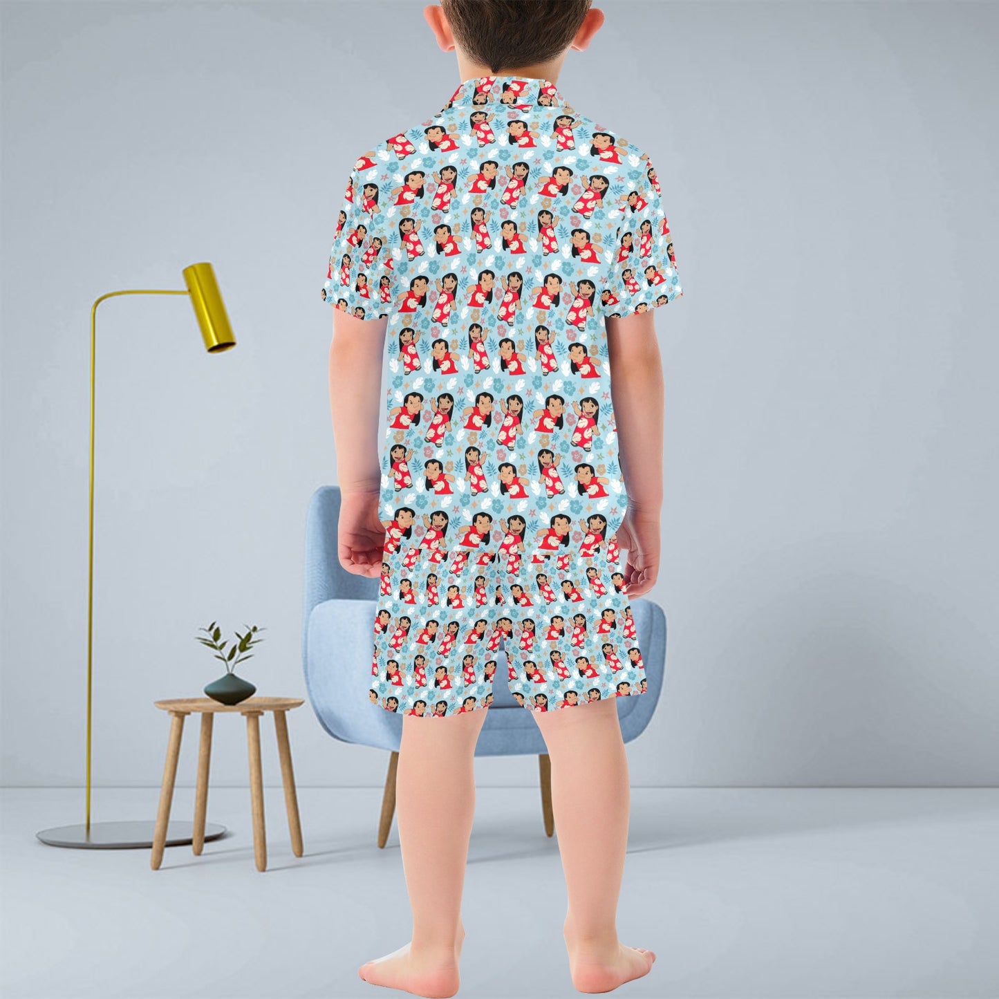 Lilo&Stitch V-Neck Short Pyjama Set