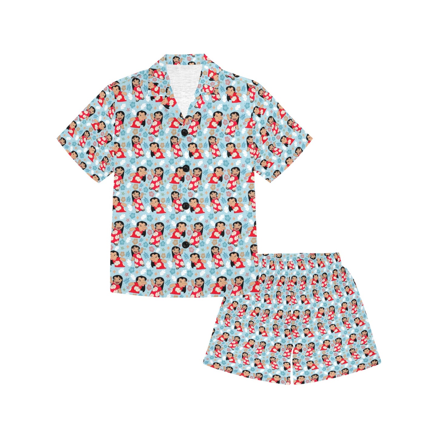 Lilo&Stitch V-Neck Short Pyjama Set