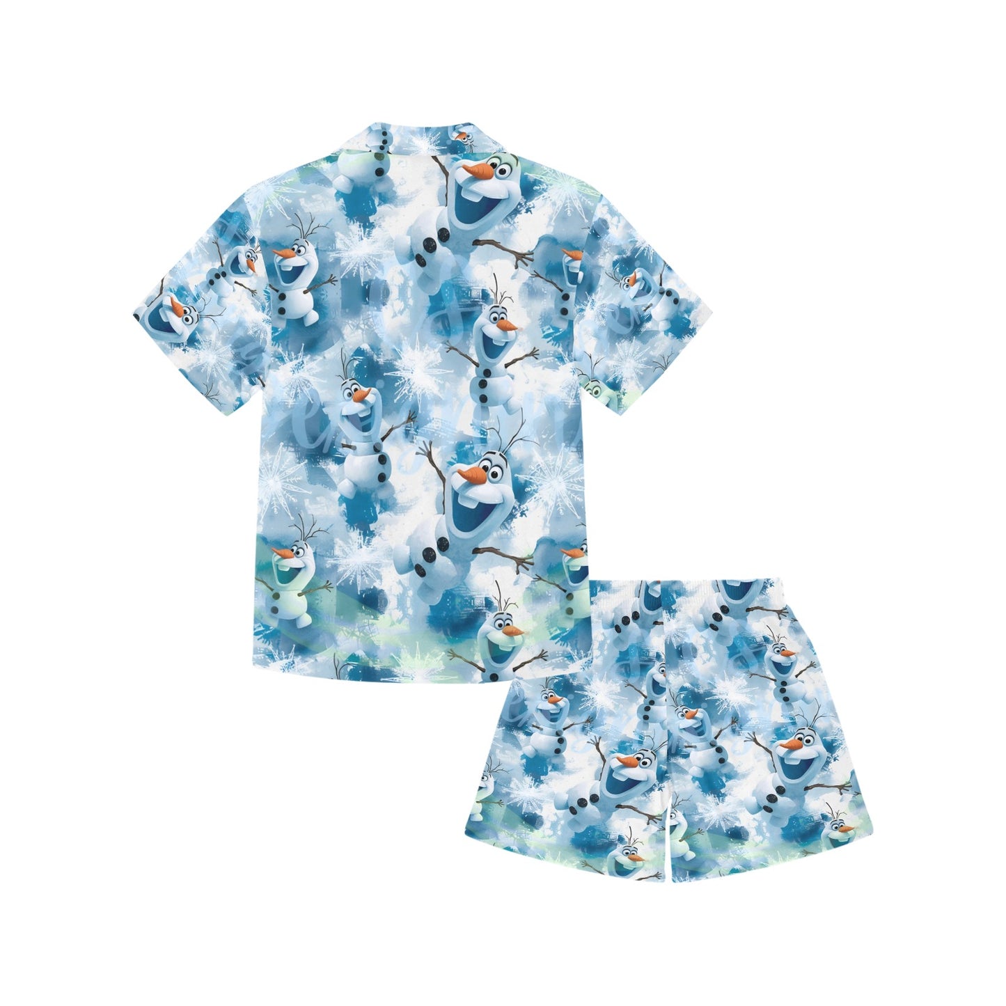 Olaf V-Neck Short Pyjama Set
